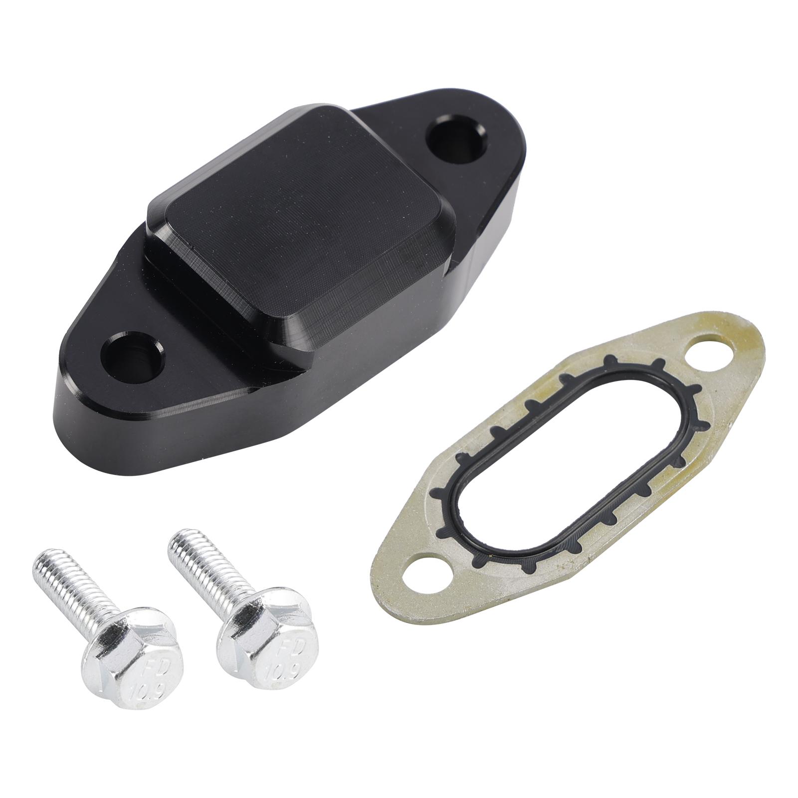 

Oil Cooler Bypass Cover (No Sensor Ports) For Gen III & IV LS Engine чёрный