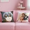 Anime Gargantia on the Verdurous Planet Cushion Cover Soft  EasyWash Pillow Case  Versatile for Couch Bed Travel and Office