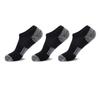 3 Pair-pack Men's Socks No Show Sport Socks Cotton Invisible Socks Big Size With Cushion Moisture Control Arch Support Mesh