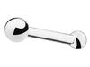 Srebrny Kolczyk Do Nosa Z Kulką 1,3 Mm Kuleczka Srebro 925 Nostril Sztanga