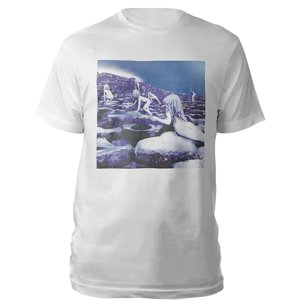 Rock Band Led Zeppelin Men's Cotton Album Graphics Tshirt New Summer Spring Women Oversized Hiphop Y2k Fashion Tshirt