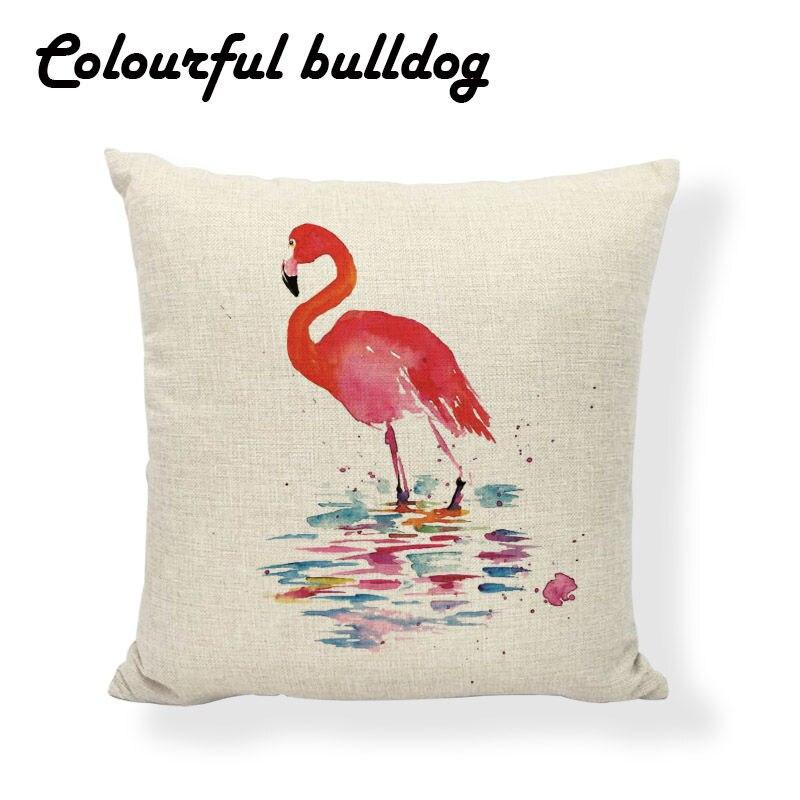 flamingo cushion covers