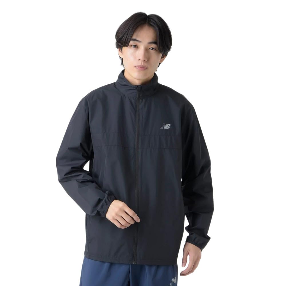 New Balance Run Jacket BK L [New Balance] Men s (MJ41243) (Black)