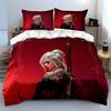 Tattooed Warrior with Sword Bedding Duvet Cover Set Duvet Cover Pillowcases  (1*Duvet Cover 2*Pillowcases, without duvet insert)