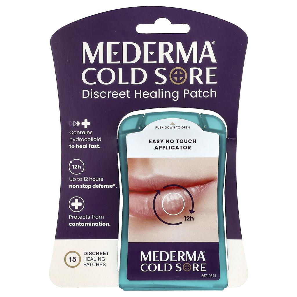 Mederma Herpes Simplex Symptom Relief Patch, 15 Patches