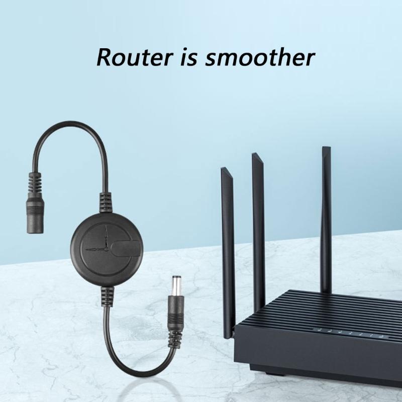 Easy Install PVC Router Rebooter Cable Intelligent Reset Cable for Various Modems Routers Automatic 72Hour Power Cycling