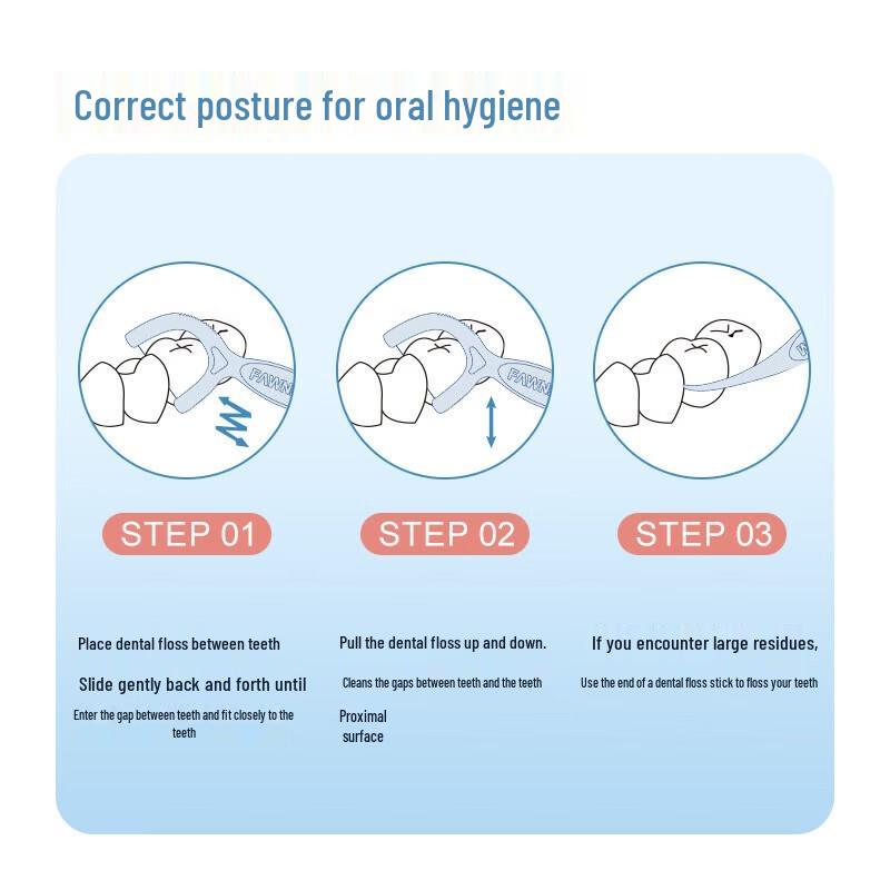 Little Deer Mom Disposable Ultra-Fine Dental Floss Picks