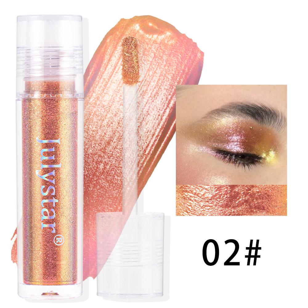 Жидкие тени для век Julystar Dazzling Chameleon 4ml