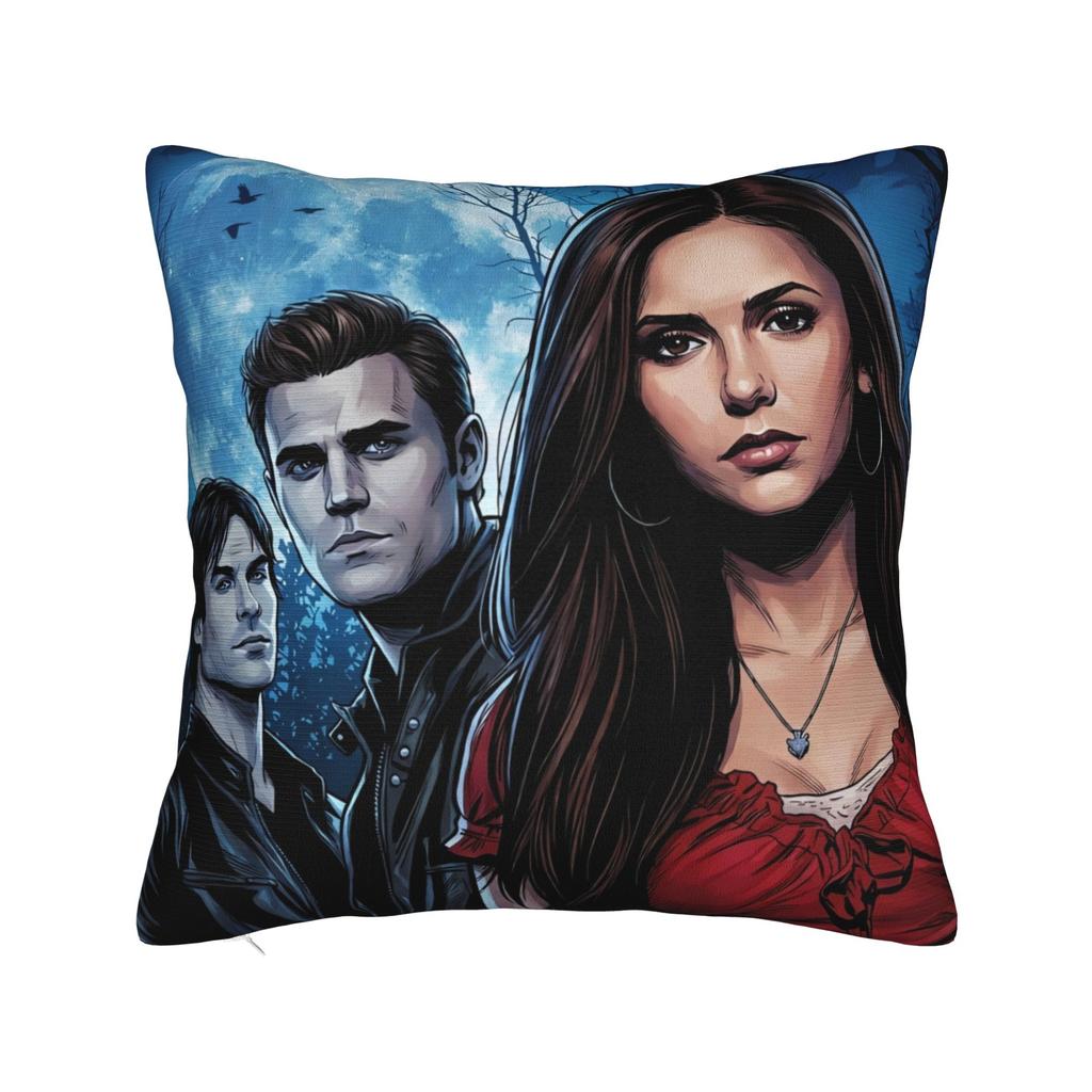 The Vampire Diaries Pillow Case Comfy Pillow Cover Fashion Pillowcases For Sofa Home Decoration