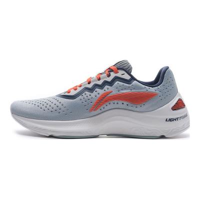 Li Ning Laning Lan Shock Absorbing Non-Slip Wear-Resistant Low-Top Running Shoes Men Sneakers Water Gray Green ARHQ079-3