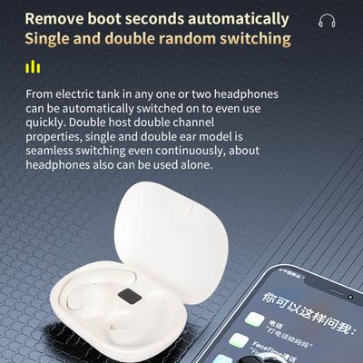 Language Translator Earbuds Multifunction Noise Reduction 144 Kinds Languages Real Time Translation Headphone
