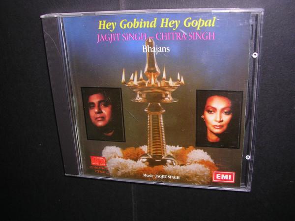 

CD JAGJIT & CHITRA SINGH - Hey Gobind Hey Gopal CDPSLP5472 EMI 1991 UK World Music Used