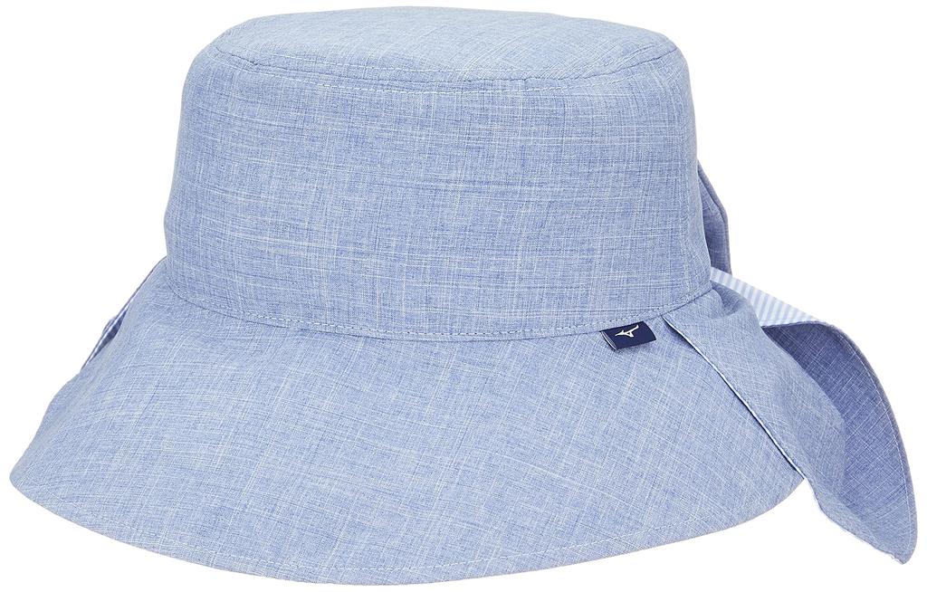 Mizuno Sunshade UV Free Size Women's Hat, Protection, Deodorizing, B2JW9223, Sax,