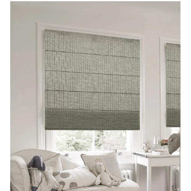 Roman Shades for Windows Roman Shades for Windows Bamboo Blinds for Window Outdoor Roller Blind Spring Cordless Reed Blinds
