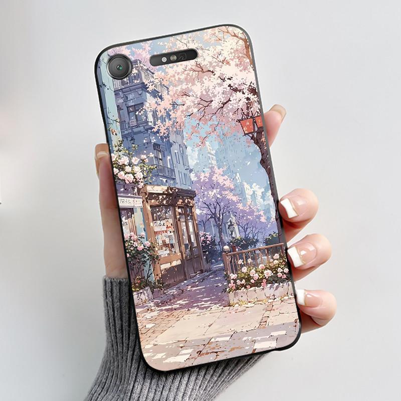 Case For Sony Xperia XZ1 G8341 G8342 SO-01K / XZ1 Compact G8441 G8442 SO-02K Aesthetic Luxury Cute Cool Soft Silicone Phone Case