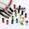 20Pcs DIY Bag Shoes Garment Lanyard Accessories Metal Rope Ends Stopper Button Cord End Lock Cap Hanging Bell Buckle