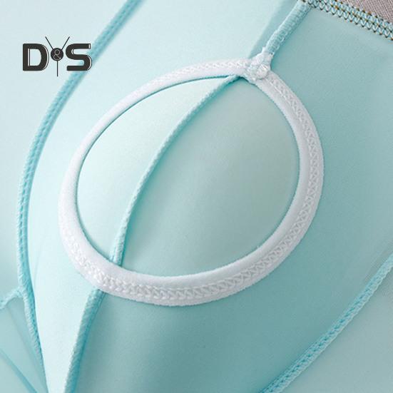 Men Boxer Underwear Mid-rise Elastic Waist U-Convex Shorts Briefs Solid Color Breathable Smooth Lines Quick Drying Panties