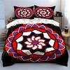 "Mandala Pattern Decorative Set" Soft Skin-Friendly Bedding Set Includes 1 Duvet Cover And 2 Pillowcase Gift