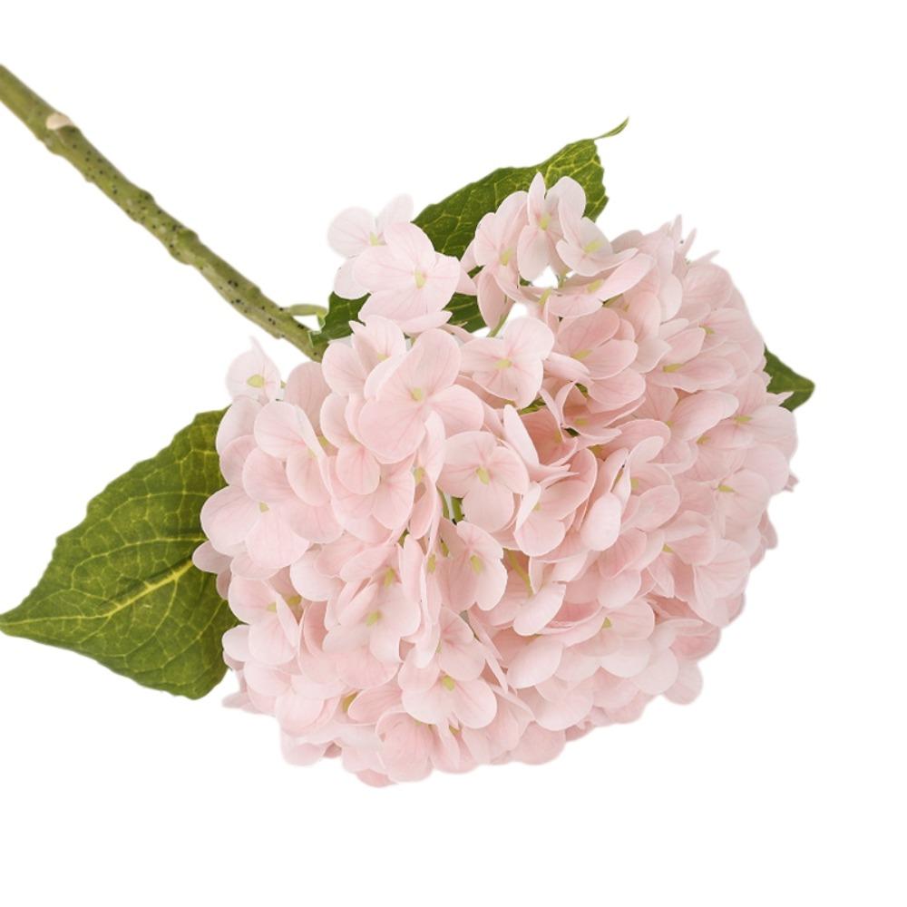 Green Leaf Simulation Colorful Hydrangea Real Touch Fake Flower Home Living Room Decor