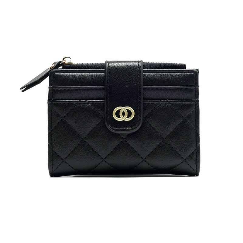 Korean Style Women's Wallet: Compact Card Holder & Coin Purse