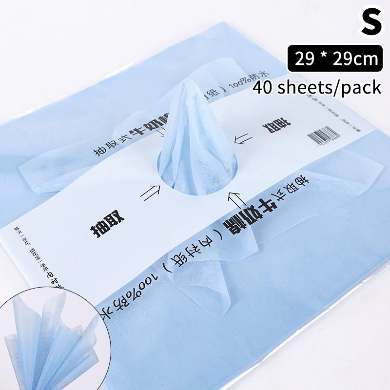 40 Pcs Milk Cotton Tissue Paper Florist Flower Wrapping Paper Diy Handmade Bouquet Crafts Gifts Packaging Wedding Party Supplies