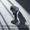 Wireless 1/4 Inch 4000RPM Brushless Electric Screwdriver Cordless Drill 21+1 Gear Two-Speed Tool for 18V Battery No Battery