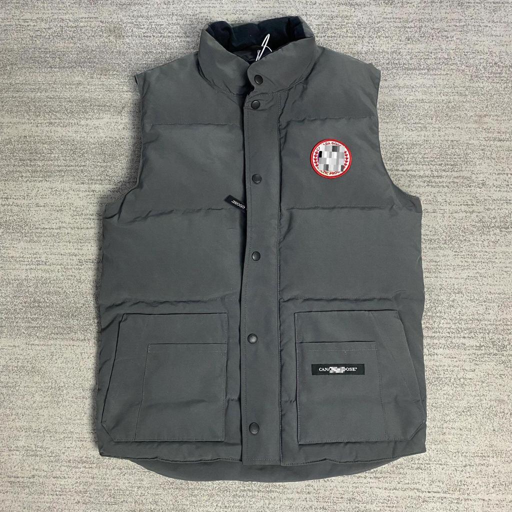 Goose Down Men's Lightweight Vest - Trendy, Warm, High-End Outerwear for Spring, Autumn, Winter.