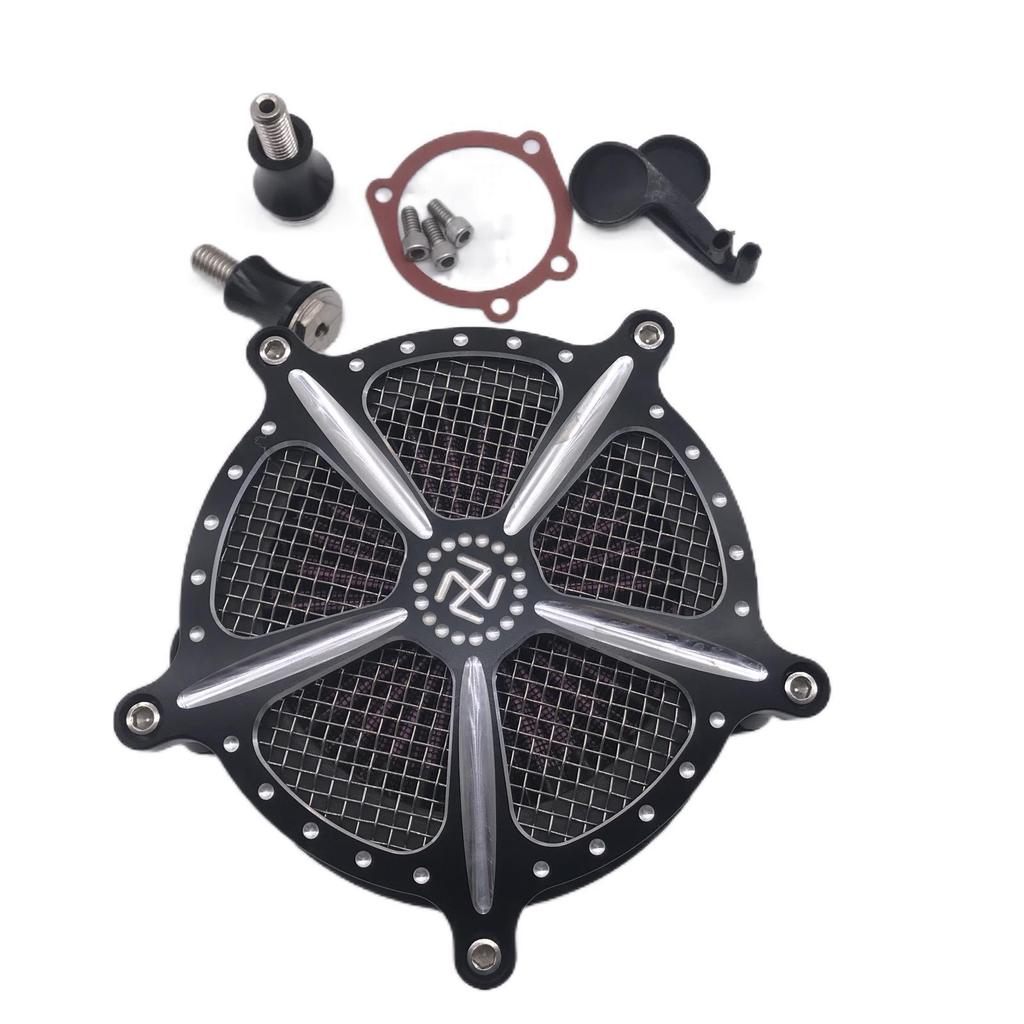 Modified Big Air Filter for Harley XL883/1200/X48/Softail/Dyna Motorcycles