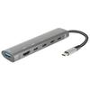 Robustní multifunkční přenosný USB-C splitter Multiportový expandér s vysokorychlostním přenosem Počítačové příslušenství Hub