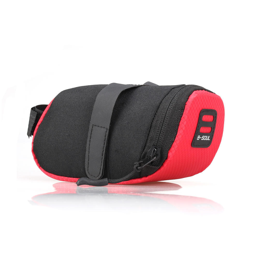 Bike Saddle Bag Reflective Bike Seat Bag Bicycle Saddle Bag Under Seat Pouch for Mountain Road Bikes красный