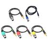 3.5mm Male To 3Pin Female Auditory Cable For Connecting Smartphones Tablets To Mixers Speakers