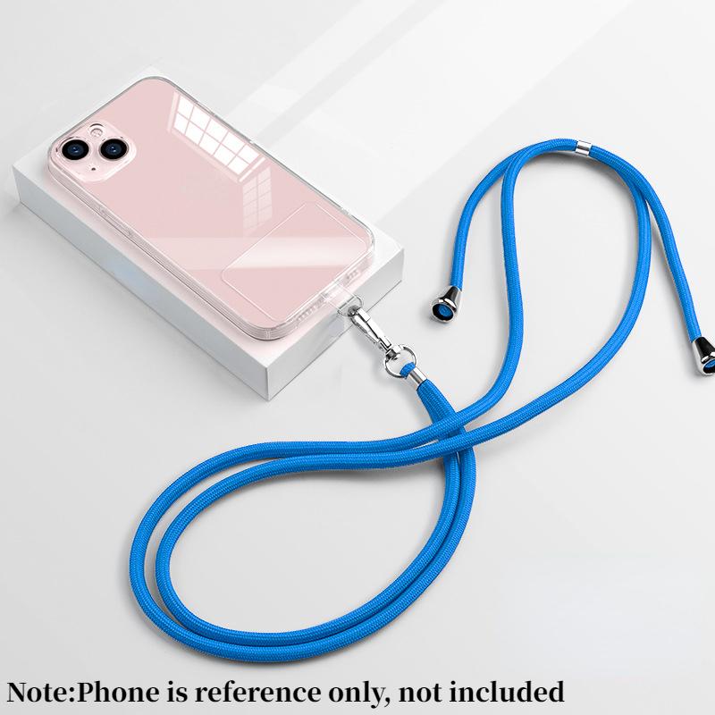 Universal Phone Lanyard Nylon Sports Strap Neck Rope Mobile Phone Strap Adjustable Anti-lost Lanyard Grip Neck Chain Accessories