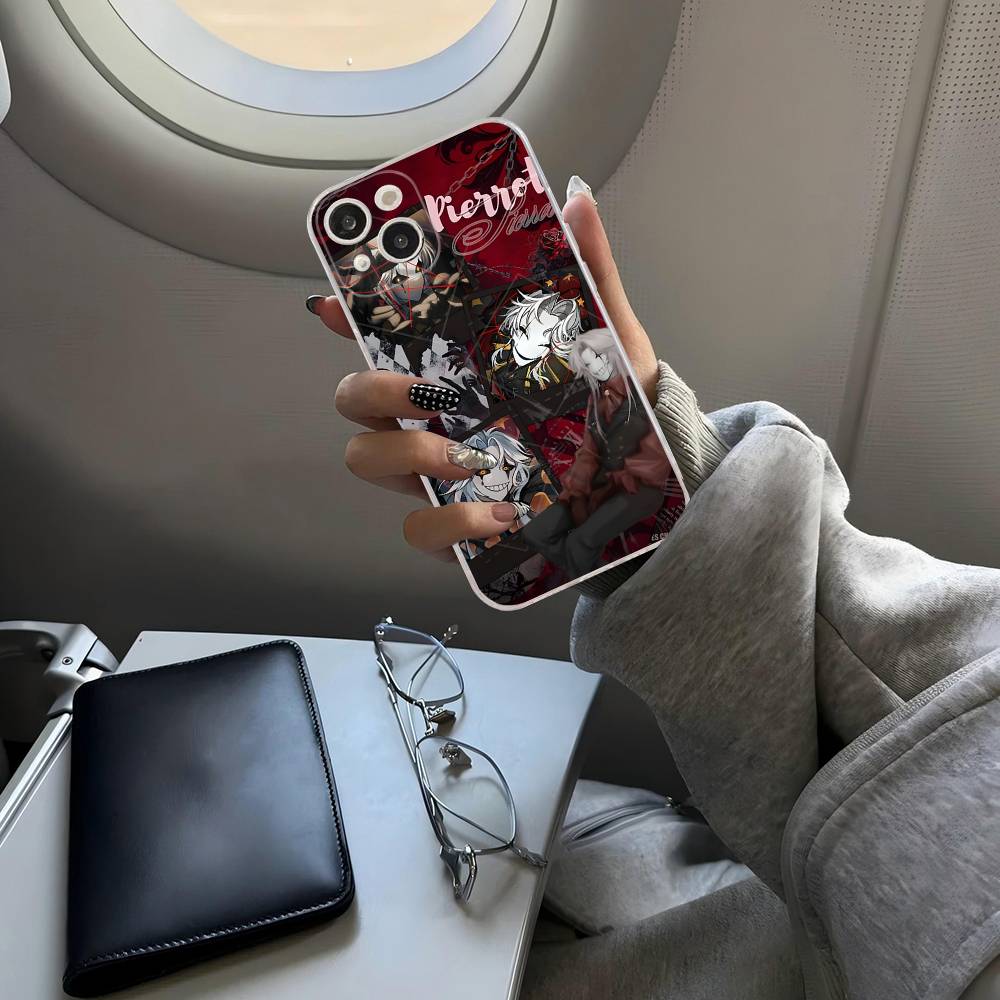 The Freak Circus Pierrot Fit For IPhone 16 15 Promax Phone Case IPhone 14 11 12 High End 13 Pro Silicone