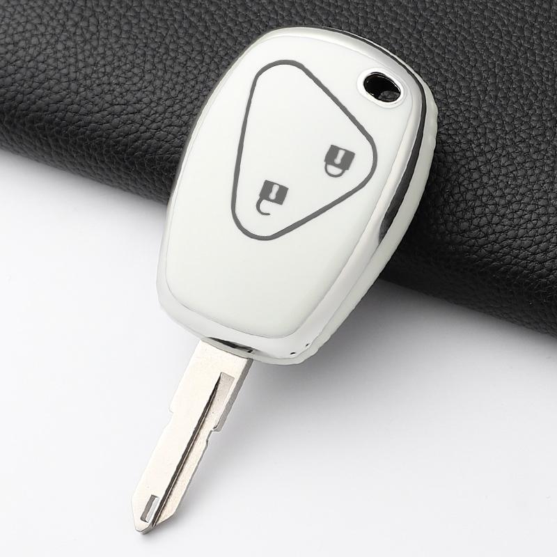 Fashion TPU Car Key Case Cover Shell Fob For Renault Megane Modus Espace Laguna Duster Logan DACIA Sandero Fluence Clio Kangoo