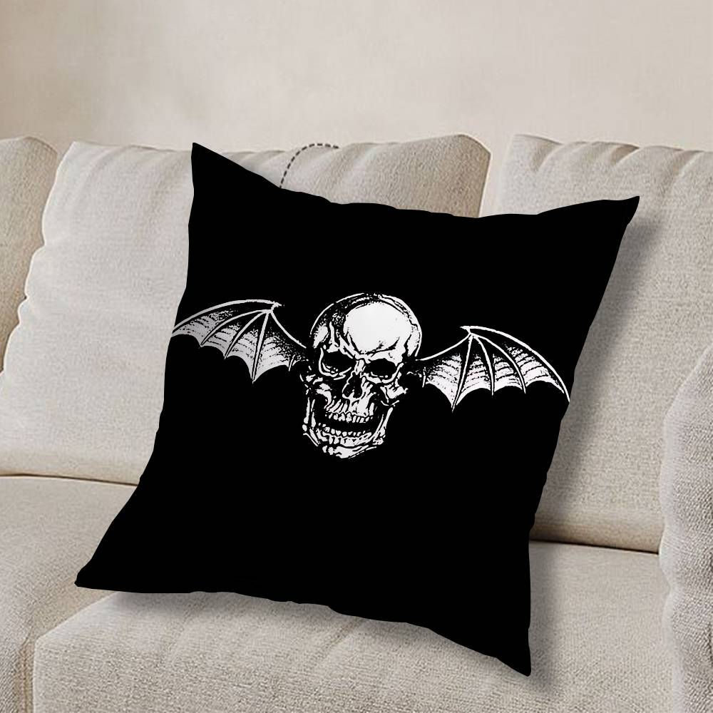 Cool A7X A-Avenged Sevenfold Pillow Case Pillow Case Living Room Sofa Cushion Cover Suitable For Home Bedroom Room Decoration