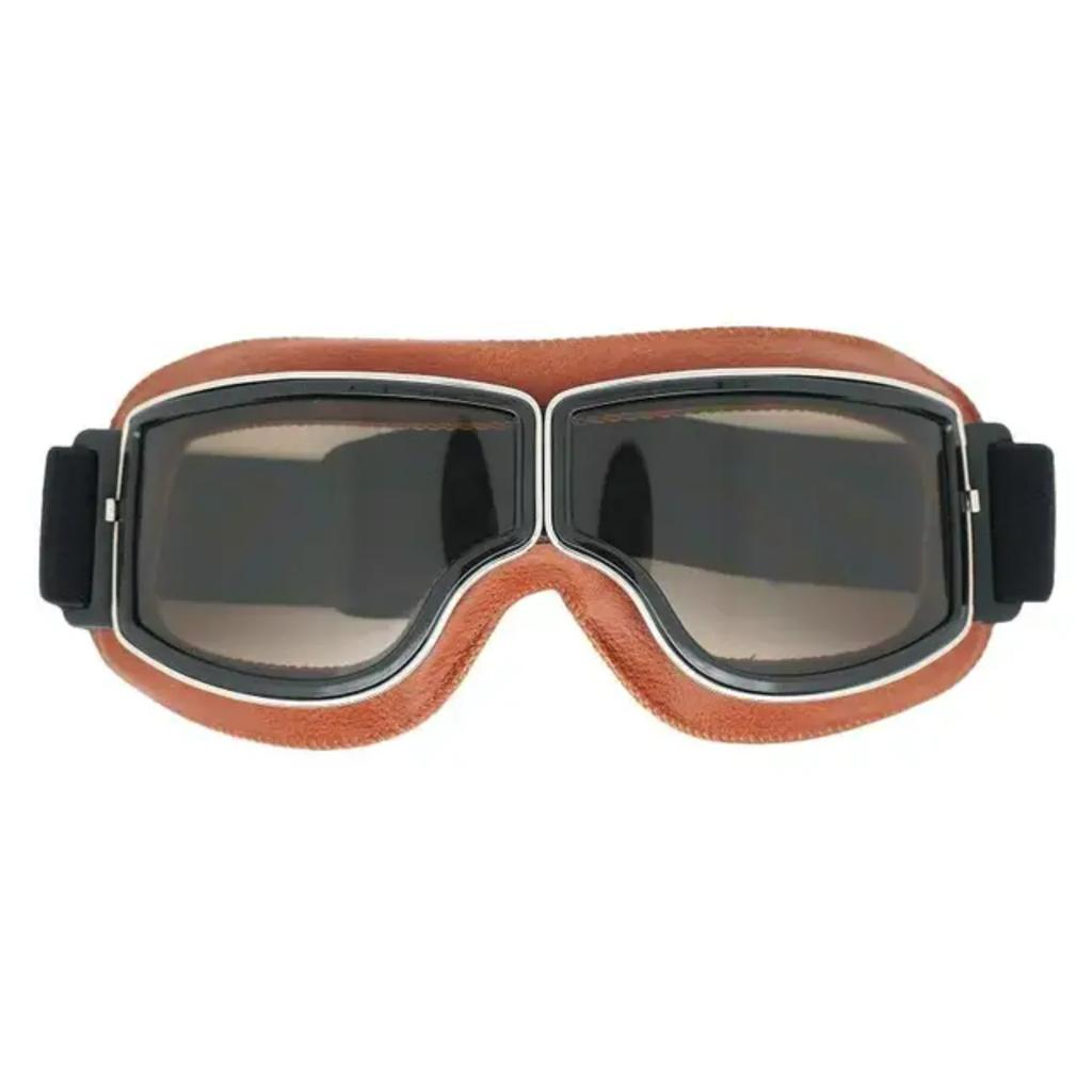 Motorcycle Glasses Motocross Sunglasses Cycling Glasses Protective Vintage Helmet Goggles Driver Driving Leather Goggles