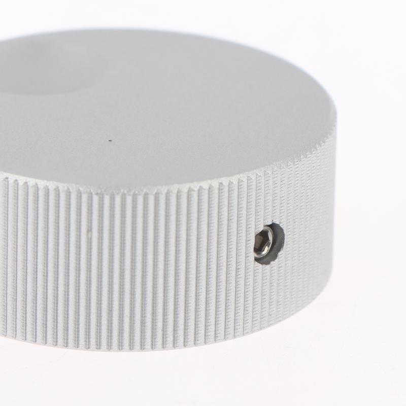 32X13Mm Potentiometer Knob 6Mm Inner Hole Locking Screw Aluminum Switch Knob For Oven Electric Appliance Audio Amplifier