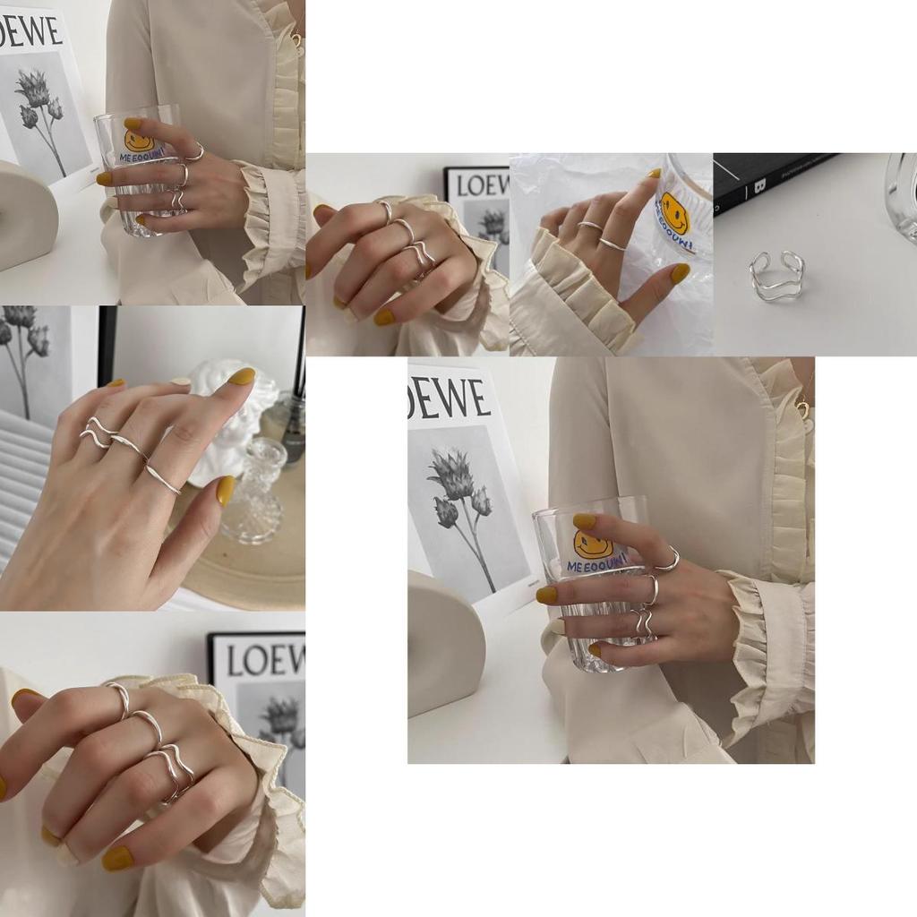 Minimalist Copper Geometric Ring For Women Stylish Adjustable Open Ring Design