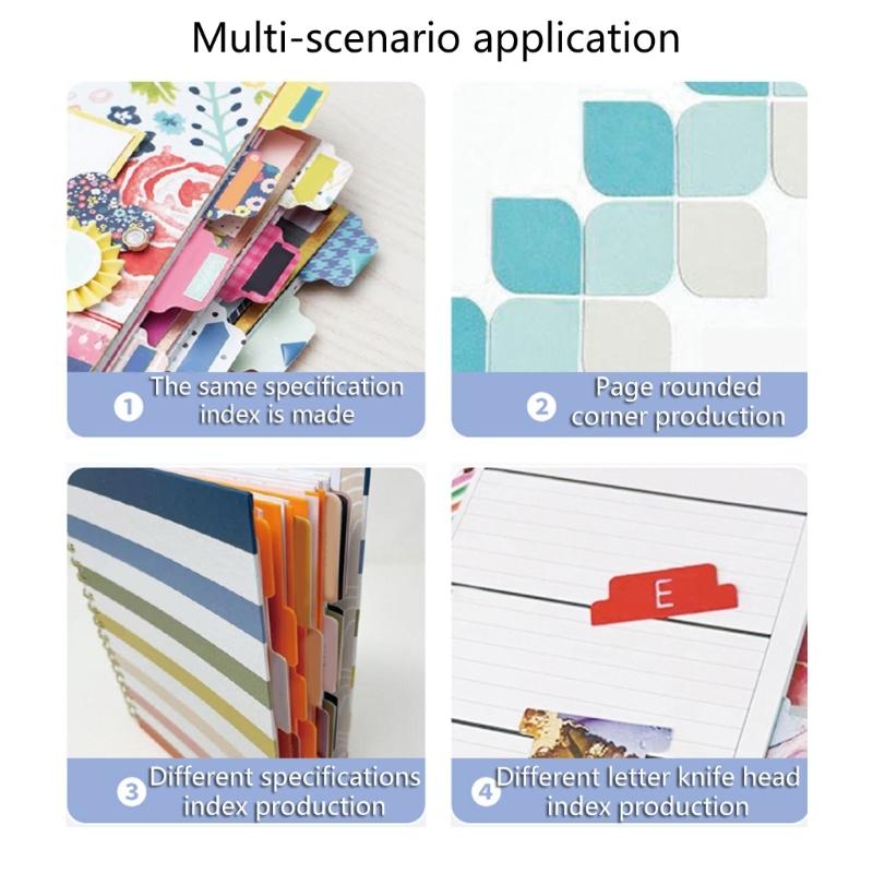 Paper Puncher Board Paper Hole Punches Paper Craft Tool Punching Paper Device for Card Making Paper Craft Scrapbooking