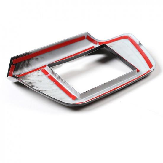 7-Zoll GPS-Navigationspanel Dekorabdeckung Zierleiste Für Chevrolet Camaro 2017+ Carbon