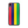 Phone Case – Mauritius Flag – Compatible iPhone XR – Soft Case – Resistant and Shockproof - Silicone - Pixelforma