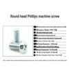 Blue Zinc Plated Phillips Pan Head Machine Screw (PM2.5*2, M3*4, M4*6, M4*8, M4*22, M4*25, M5*8, M8)