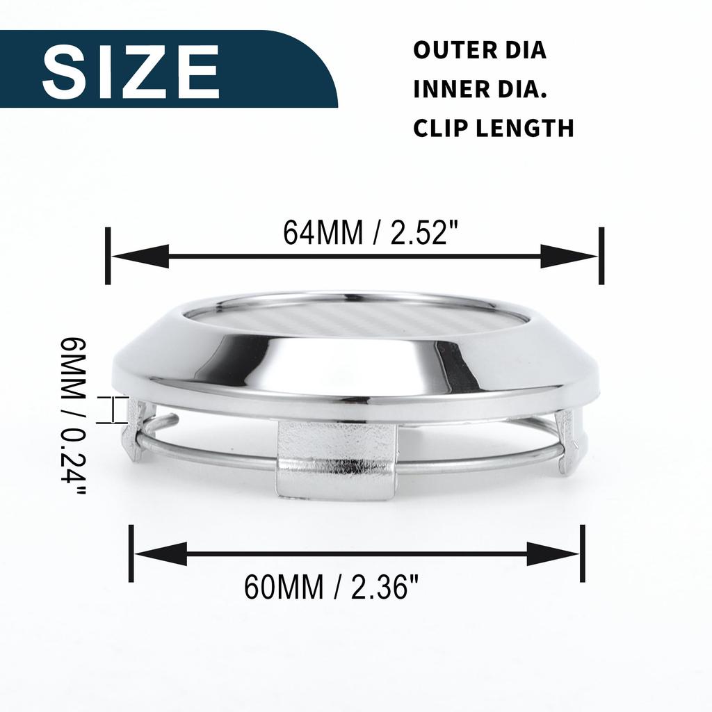 TUCKBOLD Wheel Center Cap Center Cap Emblem Sticker Center Cap Wheel Cap Universal Compatible