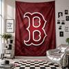 Boston Red Sox Wandteppich Heimdekoration Wandbehang Tuch für Schlafzimmer Wohnzimmer Hintergrund