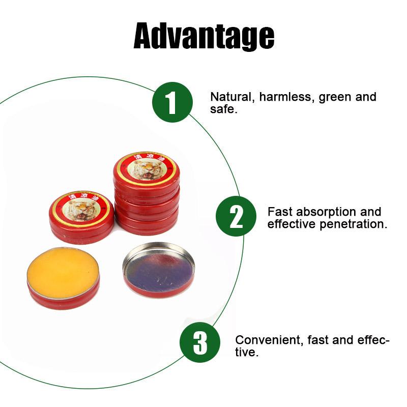 Tiger Head Cooling Oil Batch Field Mosquito Repellent Anti-itch Refreshing Oil