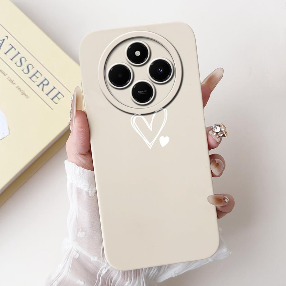 Für Xiaomi Redmi 14C Hülle Stylische Sonnenblume Hübsche Mädchen Rückabdeckung Weiche TPU Handyhülle Für Xiaomi Poco C75 C 75 Redmi14C Fundas
