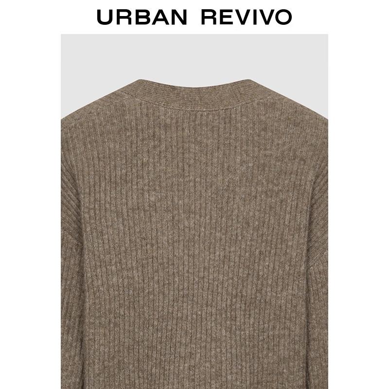 UR Women's V-Neck Twist-Knot Knit Cardigan