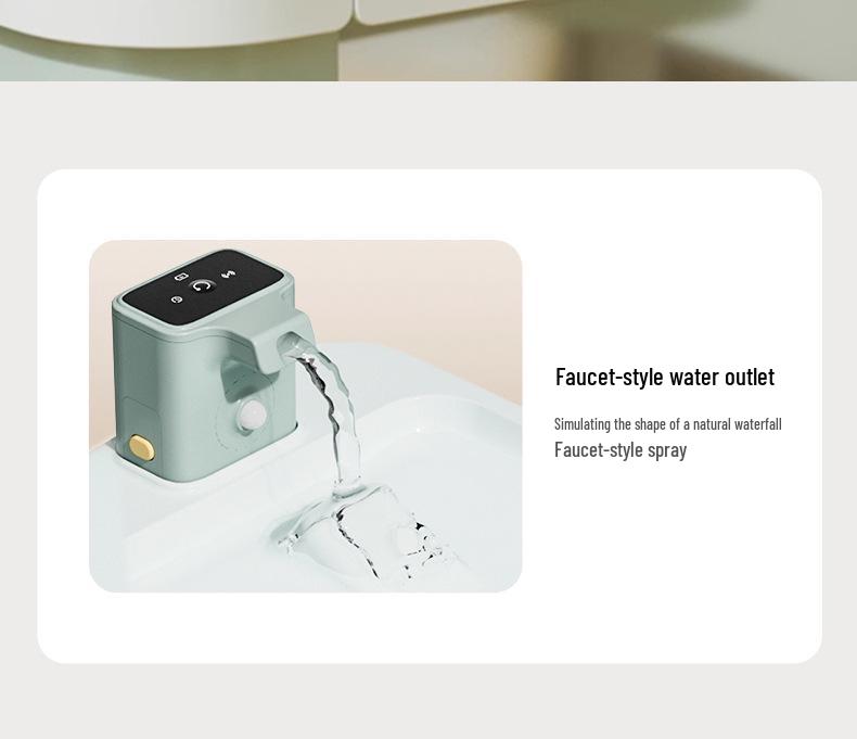 Automatic Cat Water Fountain with Sensor, 2.5L Capacity