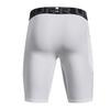 Under Armour HeatGear Shorts Men's White (Unisex) Sports Shorts 1361602 | White / Black