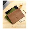 1/3pcs Pu Leather Folder A4 File Bag Multi-function Storage Bag Data Storage Bag Briefcase Exam Data Bag